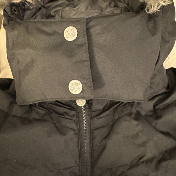 Eddie Bauer Black Sun Valley Down Jacket Size PXL - Picture 3 of 9